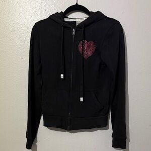 Vintage 2009 VS PINK Rock N Roll Bling Hoodie